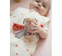 FSC® wooden ladybird rattle red