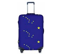 FSCEV Alaska State Flag Trolley Suitcase Protective Cover Business Travel Luggage Protector Fashion 18-32 Inches