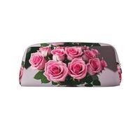 FSCEV Bunch of Flowers in A Vase Pen Case Pencil Case Cosmetic Bag Office Storage Bag Pouch Holder Daily Storage