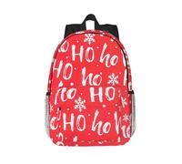 FSCEV Christmas Background Backpack Basics Classic Rucksack School Bag Men And Women Work Multi-Functional 15 Inch