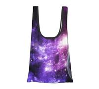 FSCEV Galaxy Sky. Reusable Grocery Shopping Bag Utility Tote Cart Organizer Multi-Purpose Storage Pouch