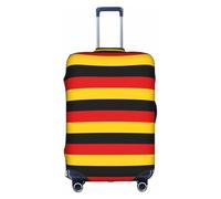 FSCEV German Flag Trolley Suitcase Protective Cover Business Travel Luggage Protector Fashion 18-32 Inches