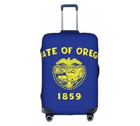 FSCEV Oregon State Flag Trolley Suitcase Protective Cover Business Travel Luggage Protector Fashion 18-32 Inches