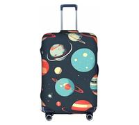FSCEV Outer Space Planet Trolley Suitcase Protective Cover Business Travel Luggage Protector Fashion 18-32 Inches