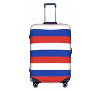 FSCEV Russian Flag Trolley Suitcase Protective Cover Business Travel Luggage Protector Fashion 18-32 Inches
