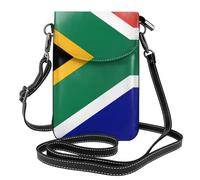 FSCEV South African Flag Small Cell Phone Purse Crossbody Bag Shoulder Purse Handbag