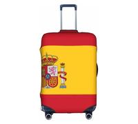 FSCEV Spanish Flag Trolley Suitcase Protective Cover Business Travel Luggage Protector Fashion 18-32 Inches