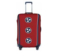 FSCEV Tennessee State Flag Trolley Suitcase Protective Cover Business Travel Luggage Protector Fashion 18-32 Inches