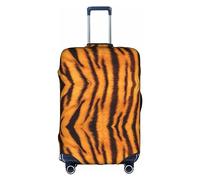 FSCEV Tiger Striped Pattern Trolley Suitcase Protective Cover Business Travel Luggage Protector Fashion 18-32 Inches