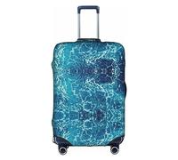 FSCEV Tropical Ocean Beach Theme Trolley Suitcase Protective Cover Business Travel Luggage Protector Fashion 18-32 Inches