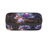 FSCEV Universe Galaxy Space Pencil Case Big Capacity Pencil Pen Case Office Large Storage Bag Pouch Holder