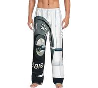FSCEV Weightlifting Sports Men'S Pajama Pants Essentials Loungewear Relaxed Nighttime Sleep Lazy Weekend