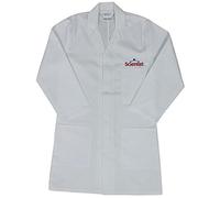 FSD Children's Lab Coat with Scientist Logo (Age 13-14) White
