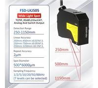 FSD-LKJ IP67 High Precision Measuring Sensor Contact discharge 4kV High-end Displacement Sensor(FSD-LKJ505)