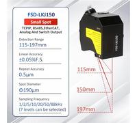 FSD-LKJ IP67 High Precision Measuring Sensor Contact discharge 4kV High-end Displacement Sensor(FSD-LKJ150)