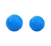 FSDAFHOE Durable High-Bounce Rubber Fetch Ball Dog Toy - Active Play Designed | Indestructible Ball Pack of 2 (Medium & Small) | Keeps Dogs Busy