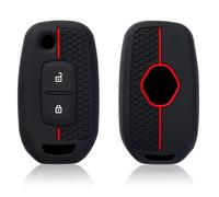 FSDGJZDFG Silicone Car Key Case Cover For Renault Kadjar Captur Megane Sandero Stepway Logan Clio 5 2022 Arkana 2020 2021 Kwid 2023