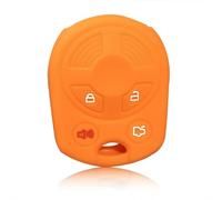 FSDGJZDFG Silicone Car Key Cover Case for Ford Flex 150 250 350 450 Explorer Edge Mustang Expedition Taurus Fusion Focus Escape C-Max