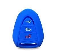 FSDGJZDFG Silicone Car Key Cover for Porsche Carrera 911 997 Boxster S 2S 4S Turbo Cayman 996 Cayenne