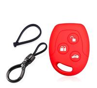 FSDGJZDFG Silicone Key Case Cover Keychain Fob Key Holder, For Ford Focus C-max Mondeo Mk3 MK4 Ikon Fusion Street Ka Teansit Fiesta MK5 MK7