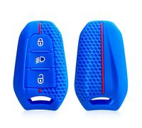 FSDGJZDFG Silicone key chain cover case for citroen C4 c3 C5 C6 DS3 DS5 DS6 for peugeot 508 2008 3008 308 e-208 2021 2022