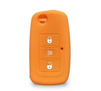 FSDGJZDFG Silicone Key Cover Holder Shell Case, for Great Wall N3 Hover H3 H5 GW H1 C30 C50 M4 Case 3 Buttons Flip Folding Key Fob Remote