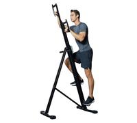 FSDIYU Vertical Climber, Multifunctional Stepper Vertical Climber, 4 Levels Adjustable Vertical Mountaineer Home Gyms Fitness Equipment, Max Load 150KG