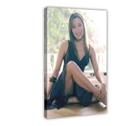 FSDJHG Actress Michelle Yeoh Poster (1) Canvas Poster Bedroom Decor Landscape Office Room Decor Gift 16x24inch(40x60cm)