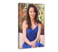 FSDJHG Actress Michelle Yeoh Poster (4) Canvas Poster Bedroom Decor Landscape Office Room Decor Gift 20x30inch(50x75cm)