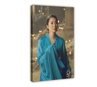 FSDJHG Actress Michelle Yeoh Poster (8) Canvas Poster Wall Art Decor Print Picture Paintings for Living Room Bedroom Decoration 16x24inch(40x60cm)