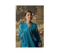 FSDJHG Actress Michelle Yeoh Poster (8) Canvas Poster Wall Art Decor Print Picture Paintings for Living Room Bedroom Decoration 24x36inch(60x90cm)