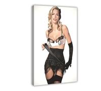 FSDJHG Actress Natasha Henstridge Poster (1) Canvas Poster Wall Art Decor Print Picture Paintings for Living Room Bedroom Decoration 16x24inch(40x60cm)