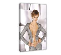 FSDJHG Actress Natasha Henstridge Poster (4) Canvas Poster Bedroom Decor Landscape Office Room Decor Gift 16x24inch(40x60cm)