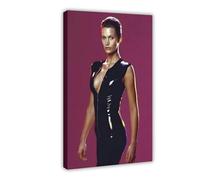 FSDJHG Actress Natasha Henstridge Poster (6) Canvas Poster Bedroom Decor Landscape Office Room Decor Gift 24x36inch(60x90cm)