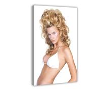 FSDJHG Actress Natasha Henstridge Poster (8) Canvas Poster Wall Art Decor Print Picture Paintings for Living Room Bedroom Decoration 12x18inch(30x45cm)