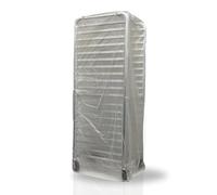 FSE Disposable Commercial Grade Sheet Pan/Bun Pan Rack Covers, 20.25" W x 26" D x 69" H, Clear, 50 Count