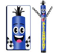FSFLAG 20ft tall inflatable tube man wacky air dancer alignment Wacky Wave Dancer (diameter 18 inches) for outdoor decoration advertising commercial business events (blower not included)