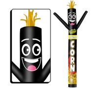 FSFLAG 20ft tall inflatable tube man wacky air dancer roasted corn Wacky Wave Dancer (diameter 18 inches) for outdoor decoration advertising commercial business events (blower not included)
