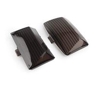 FSFY 2pcs Fender Tip Light Lenses Cover Mud Guard Lights Fit for Harley Touring Ultra Classic, Replaces No. 59180-80, 68046-79, 59672-99, Tan