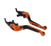FSFY Adjustable Folding Extend Hand Brake Levers 1 Pair for Honda X-11 1999-2002 2001 2000 CNC Aluminum Orange