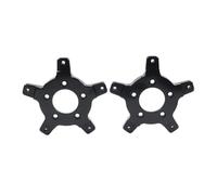 FSFY Enforcer Brake Lever Rotor Adapter 2 Pcs For Harley for Touring models 2000-2023 with enforcer rotors Aluminium Black