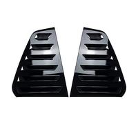 FSFY Glossy Black Rear Side Window Louvers Air Vent Scoop Shade for VW Golf MK7 MK7.5 2014-2019