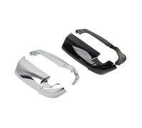 FSFYUK 1 P ABS Radiator Shrouds Radiator Side Cover Chrome/Glossy Black for VRSCF V-Rod Muscle 09-2017