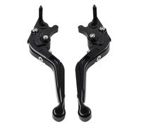FSFYUK 1 Pair Folding Extendable Motorcycle Brake Clutch Levers Aluminum Black for CFMOTOR 400NK/650NK GT400/GT650 16-19 for MT400/MT650 16-18