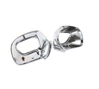 FSFYUK 1 Pair XF29011809-B Exterior Mirrors Shell Rear View Side Mirror Housing Mirror Cover ABS Chrome for Goldwing GL1800 2001-2011