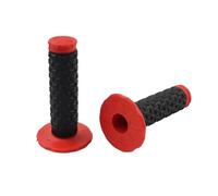 FSFYUK Pro Taper Pillow Top Handlebar Hand Grips 7/8" 22MM Handlebar Grip 1 Pair For of motorcycles with 7/8"(22mm) standard bars Rubber Red