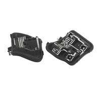FSFYUK Rear Outer Tail Light Bulb Socket Holder 1 Pair for A3 5-Door Sportback 2009 2010 2011 2012 2013 ABS & Metal Black 8P4945257D, 8P4945258D