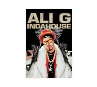 fsgfod Ali G Indahouse Guns Poster Canvas Poster Wall Art Decor Print Picture Paintings for Living Room Bedroom Decoration 12x18inch(30x45cm)