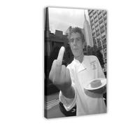 fsgfod Anthony Bourdain Poster Canvas Poster Bedroom Decor Landscape Office Room Decor Gift 08x12inch(20x30cm)