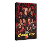fsgfod Cobra Kai 5 Poster Canvas Poster Bedroom Decor Landscape Office Room Decor Gift 08x12inch(20x30cm)